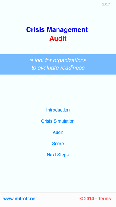 How to cancel & delete Crisis Management Audit from iphone & ipad 1