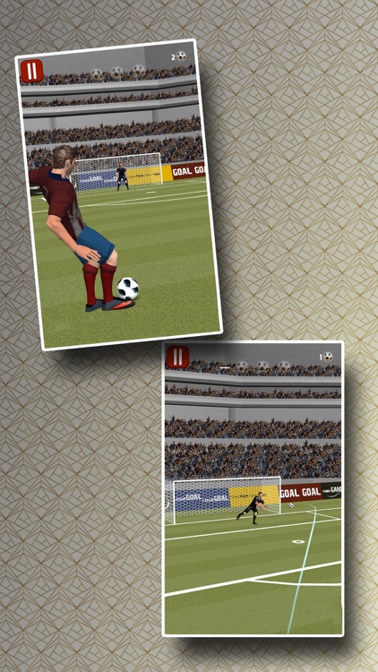 Free kicks 3D football game