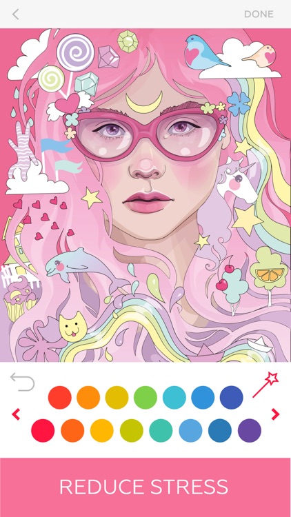 Colorful: coloring book screenshot-0