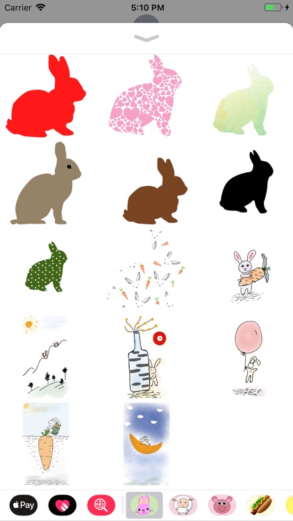 Bunny Rabbit Sticker Pack screenshot-5