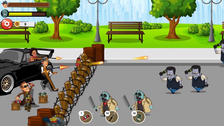 Gangster Gun - Zombie Attack screenshot-5