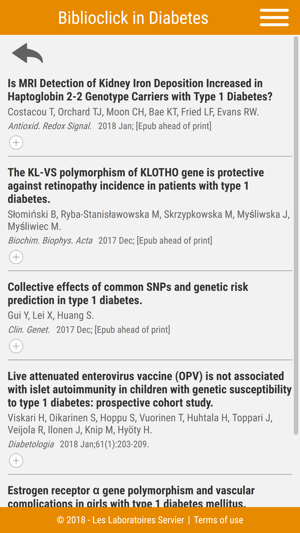 Biblioclick in Diabetes(圖3)-速報App