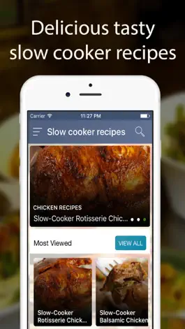Game screenshot Slow Cooker Recipes Healthy apk