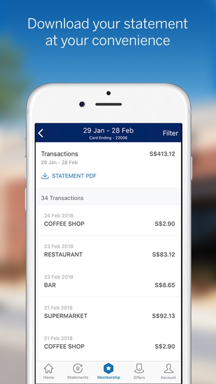 Amex Singapore