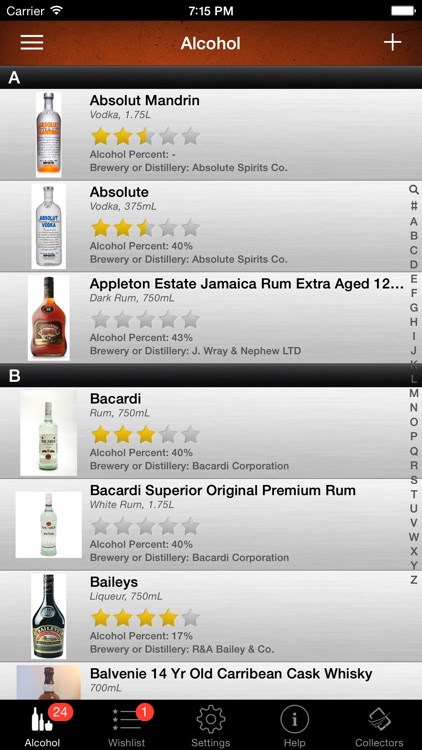 Alcohol Liquor Beer Collector screenshot-0
