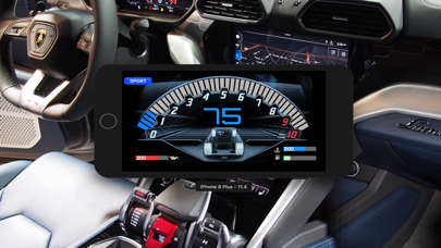 UrusDash: Lambo SUV Dashboard screenshot 2