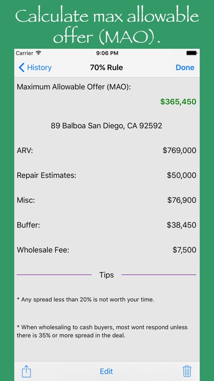 House Flip Analysis