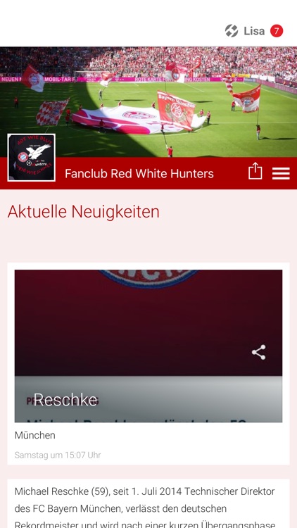 Fanclub Red White Hunters