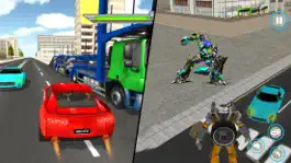 Game screenshot American Bike Superheros - Robot Transporter Truck hack