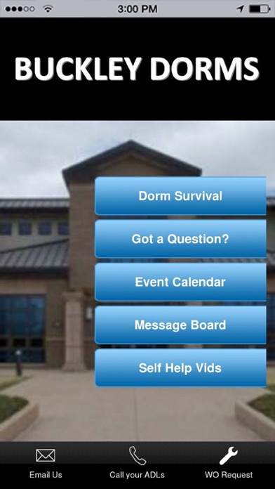 How to cancel & delete Buckley Dormitories from iphone & ipad 1