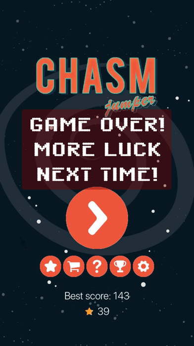 Jumping Chasm - Galaxy Attack screenshot 3