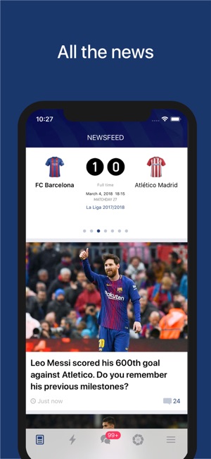 Barcelona Live: Goals & News(圖1)-速報App