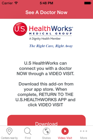 U.S. HealthWorks Urgent Care screenshot 4
