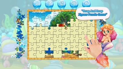 Lovely Mermaid Jigsaw Puzzle screenshot 3