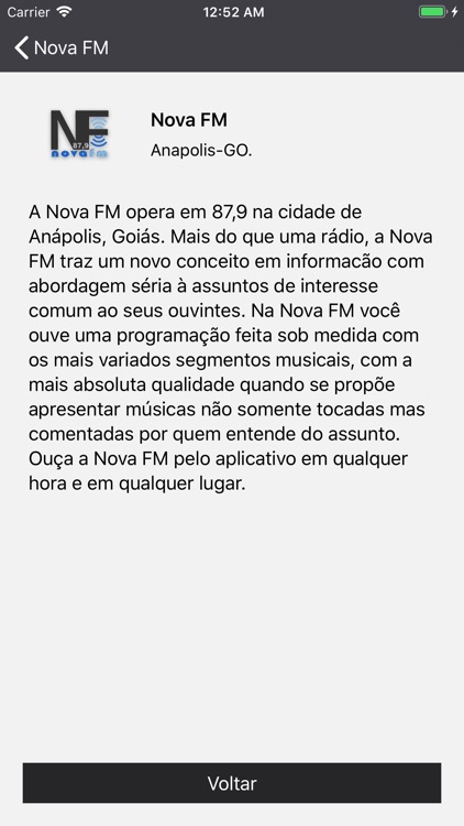 Nova FM - Anápolis-GO screenshot-3