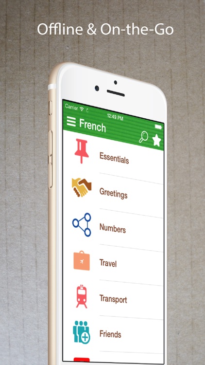 Learn French Phrasebook Pro + screenshot-4