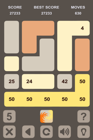 Blocks Numbers Puzzle screenshot 2