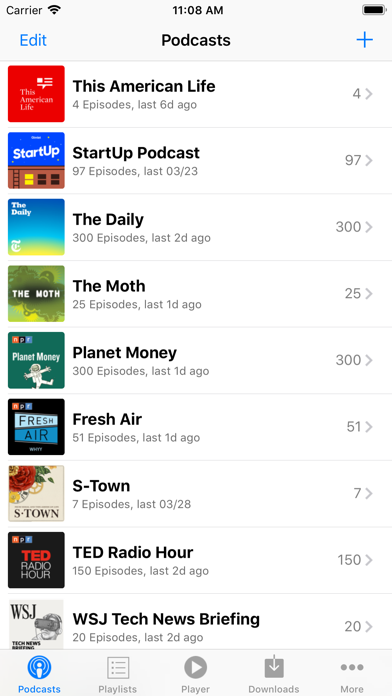 PodCruncher - Podcast Player and Manager for Podcasts Screenshot 3