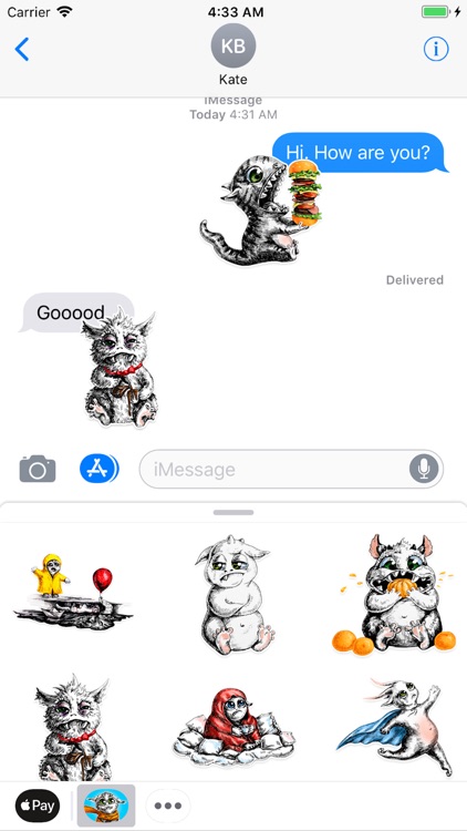 Beautiful Monsters - Stickers