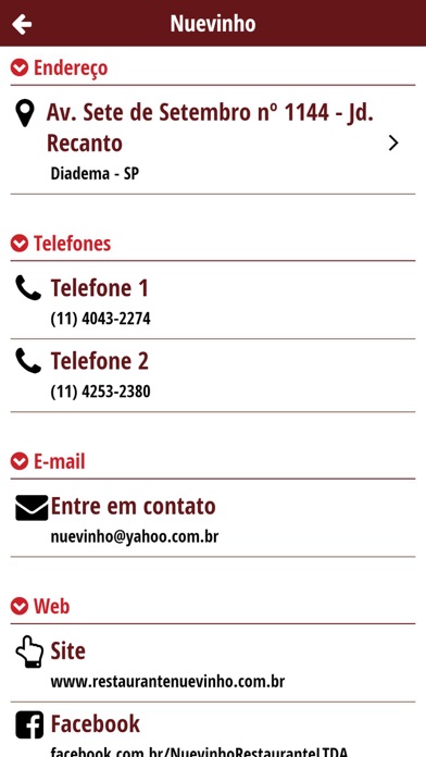 How to cancel & delete Nuevinho Restaurante from iphone & ipad 3
