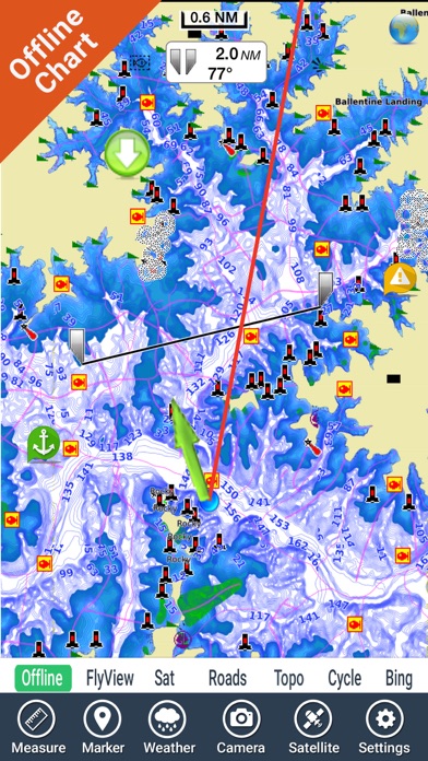 Lake Murray SC Fishing Maps HD | App Price Drops