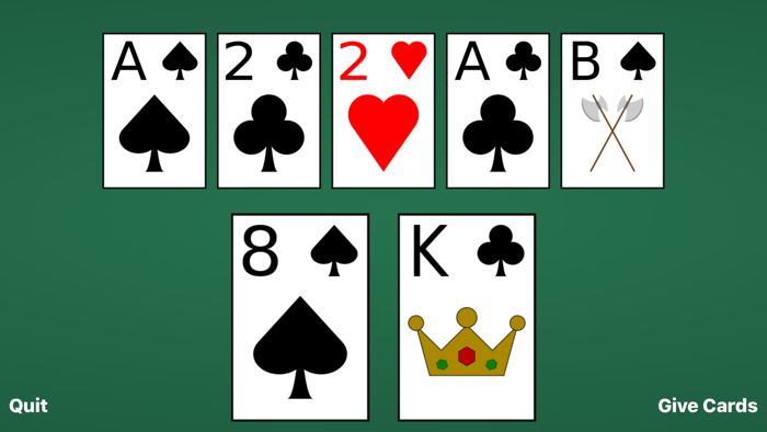 Cards for Poker
