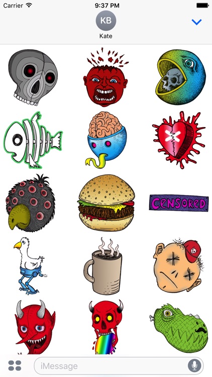 SR Random Stickers by Scott Richardson