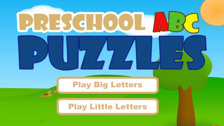 Preschool Alphabet Puzzles