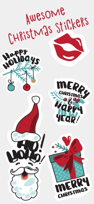 Awesome Christmas Stickers(圖1)-速報App
