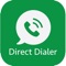 Direct Dialer is a perfect app that lets you make International calls at low cost without changing your number