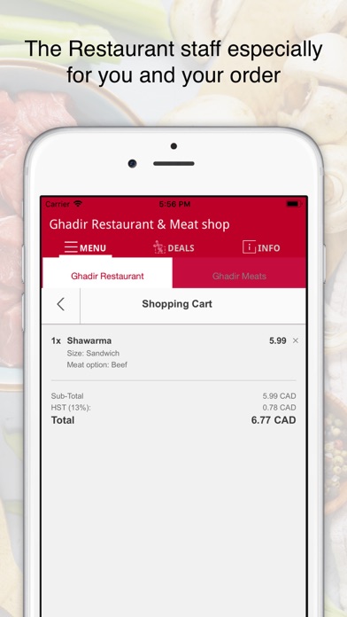 Ghadir Restaurant & Meat shop screenshot 4