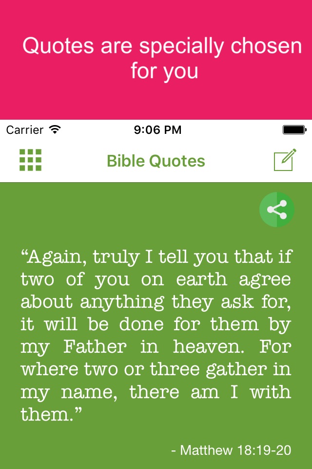 Daily Holy Bible Verses & word screenshot 3