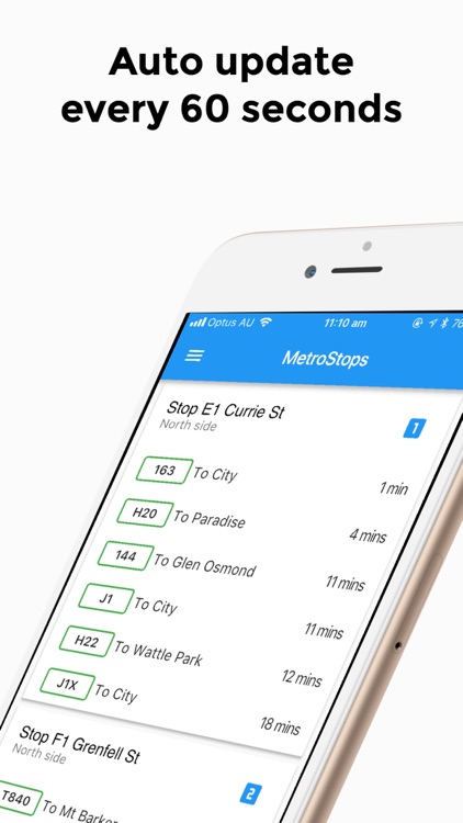 MetroStops - Efficiency up screenshot-3