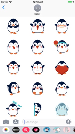 Cute Pingu Kawaii Stickers