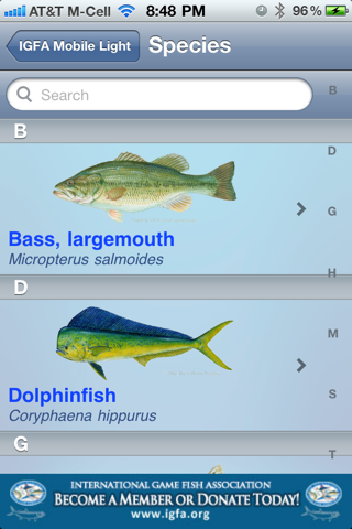 IGFA Mobile Lite screenshot 4