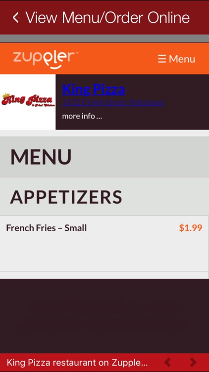 King Pizza and Fried Chicken screenshot-3