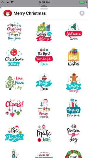 Merry Christmas Sticker Fun(圖2)-速報App