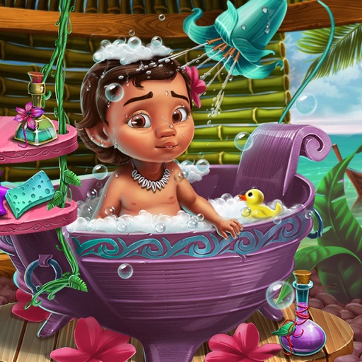 Mona Baby Bath - You can play without the Internet icon