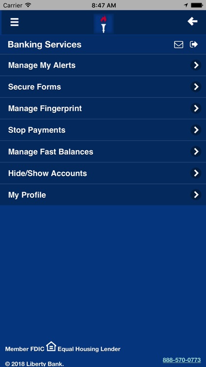 Liberty Bank iMobile Banking screenshot-3