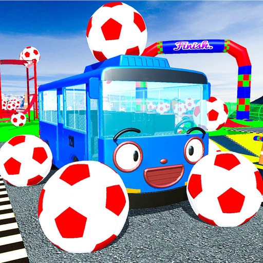 Baby Superheroes Soccer Color Car Parking icon