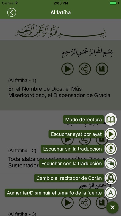 Corán en español screenshot-3