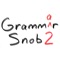 Icon Grammar Snob 2