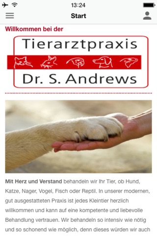 Tierarztpraxis Dr. Andrews screenshot 2