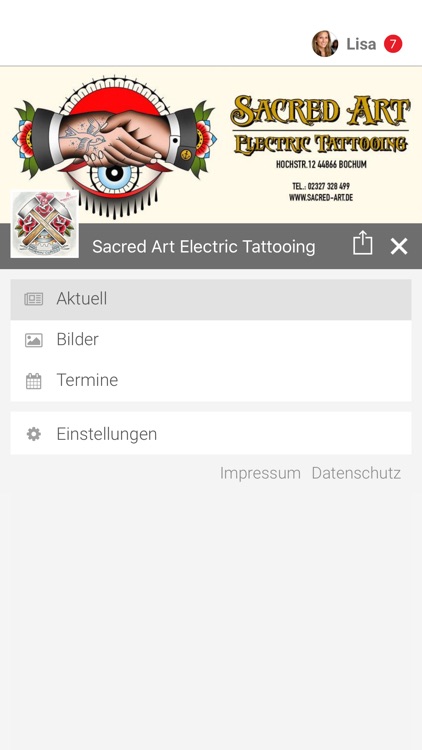 Sacred Art Electric Tattooing