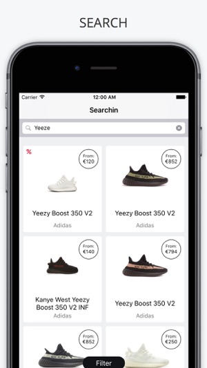 Searchin - Sneaker Search Engine - Buy Sneakers(圖1)-速報App