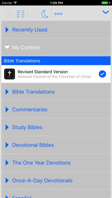 Holy Bible RSV screenshot 3