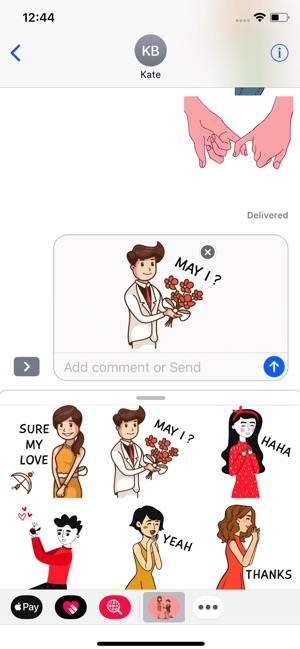 Dating Life Couple Stickers(圖2)-速報App