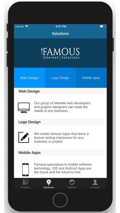 Famous Project Manager screenshot 3