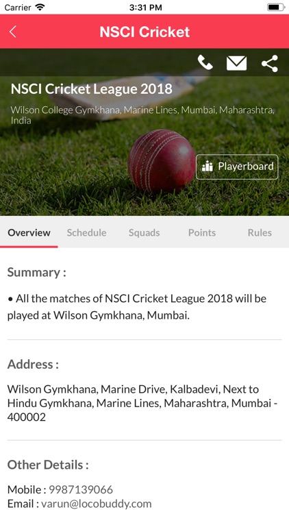 NSCI Cricket