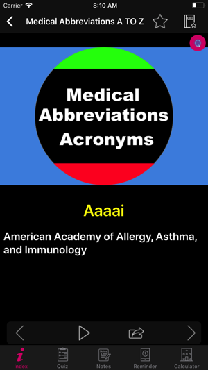 Medical Abbreviations Acronyms(圖6)-速報App